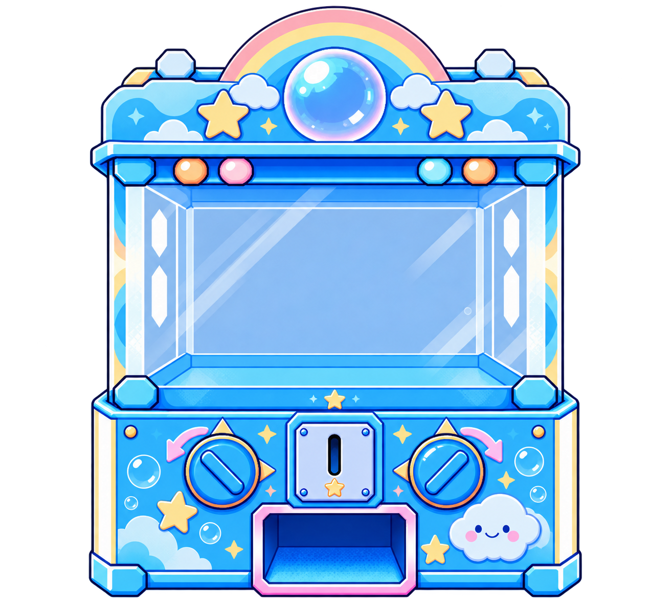 Bubble World memory gacha machine